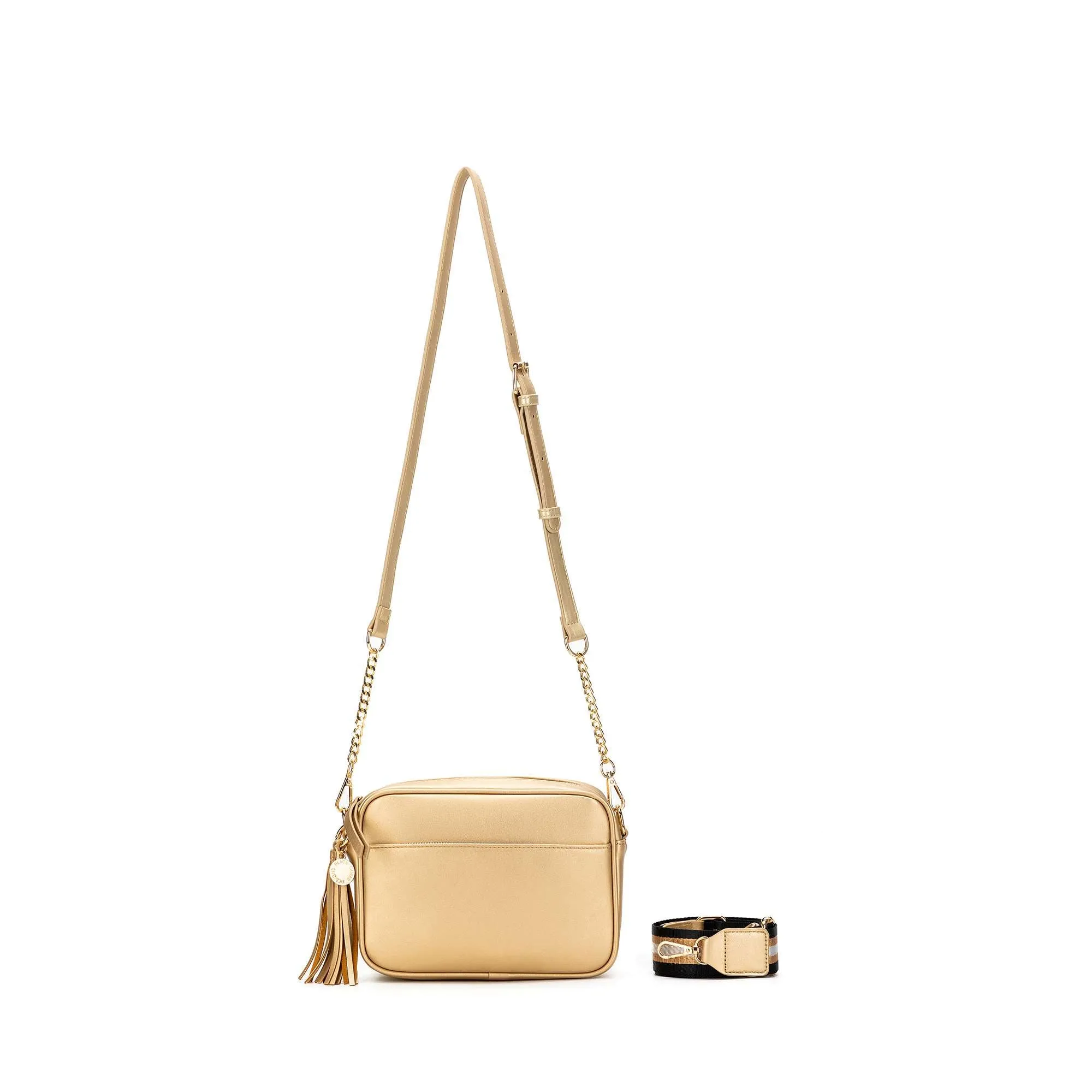 Indie Gold Crossbody Bag