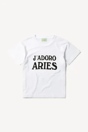 J'Adoro Aries tee | White