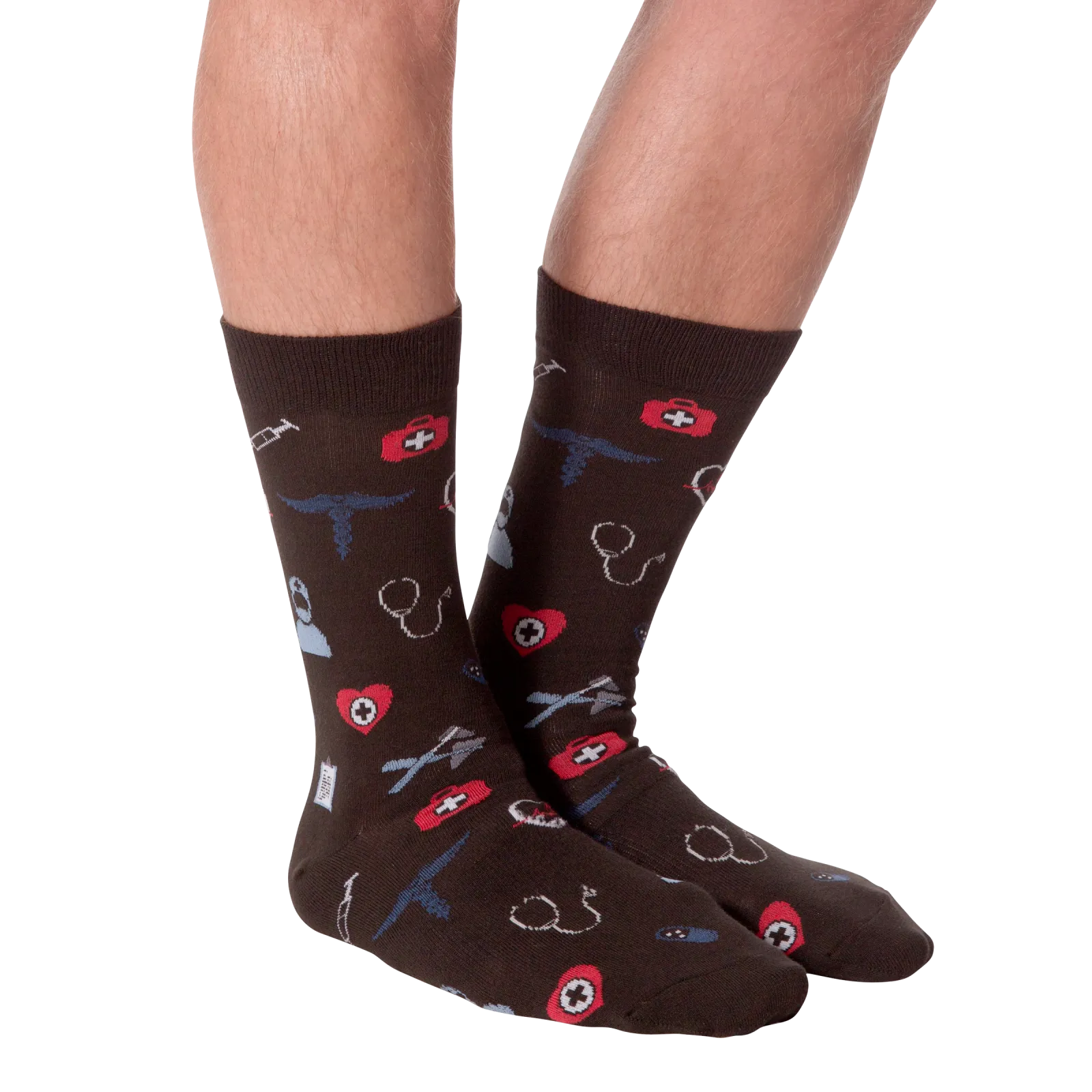 K.Bell Men's Medical Crew Sock