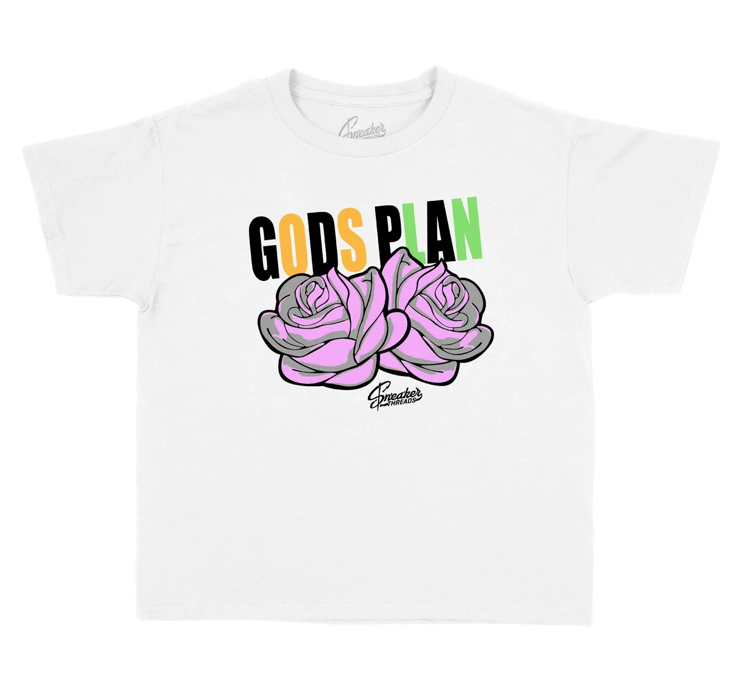 Kid's Retro 7 Hare 2.0 Gods Plan Shirt