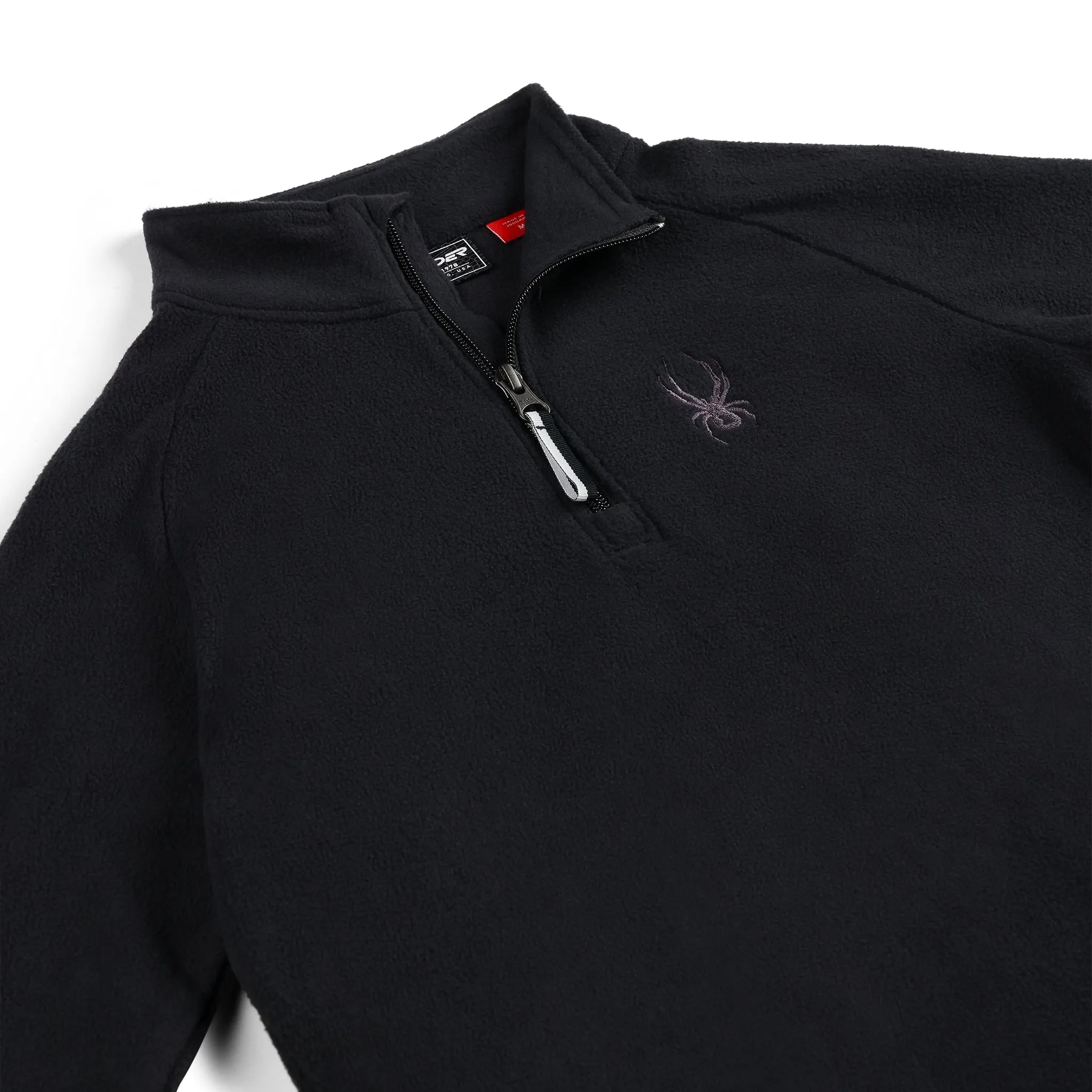 Kids Speed Fleece Half Zip - Black