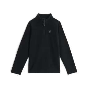 Kids Speed Fleece Half Zip - Black