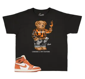 Kids Starfish 1 Shirt - Cheers Bear - Black