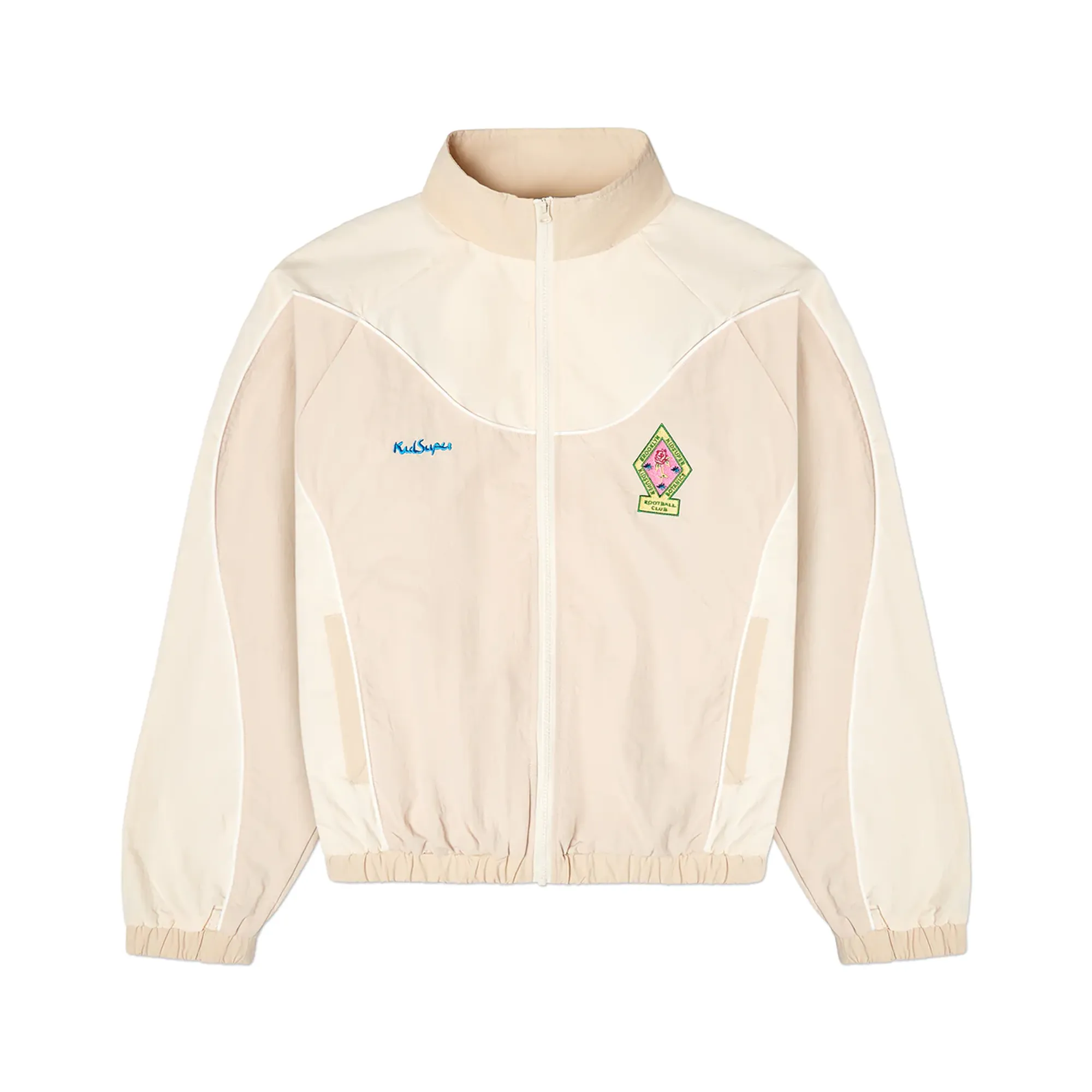 Kidsuper Brooklyn Botanics Tracksuit Top Cream