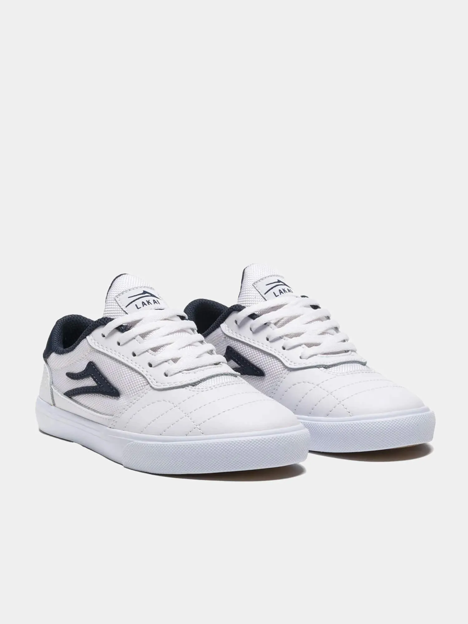 Lakai Cambridge - White / Navy Leather