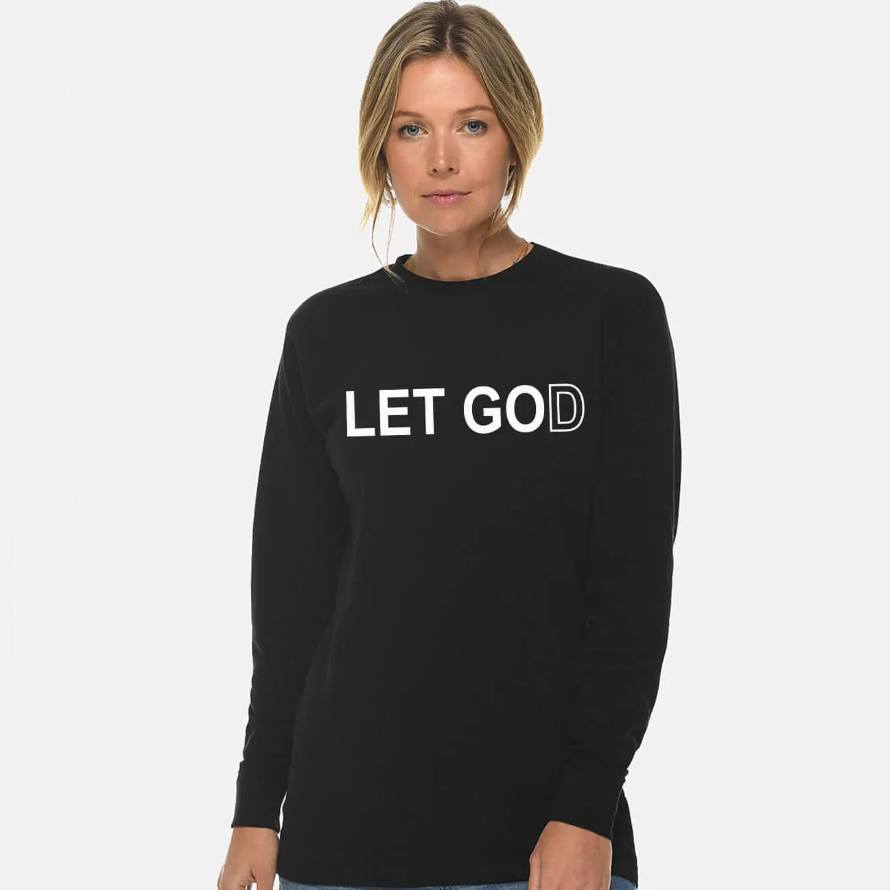 Let Go Let God Unisex Long Sleeve T Shirt