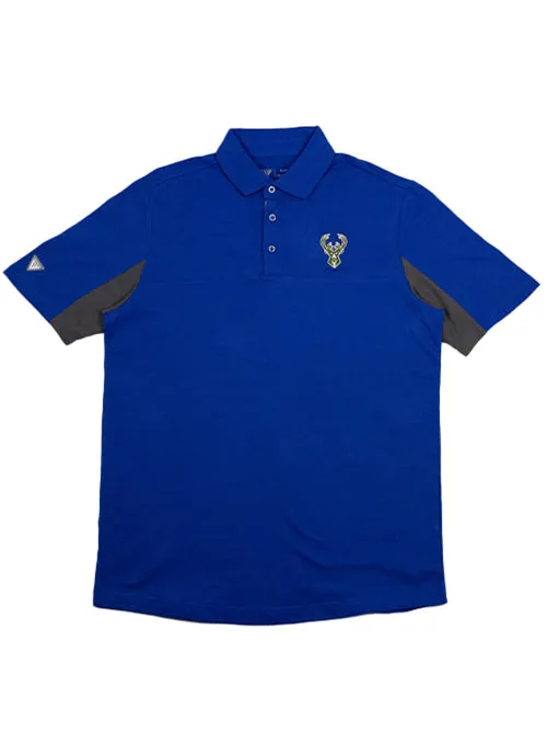 Levelwear Rival Royal Milwaukee Bucks Polo