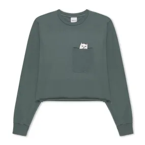 Lord Nermal Cropped Pocket Long Sleeve (Charcoal)