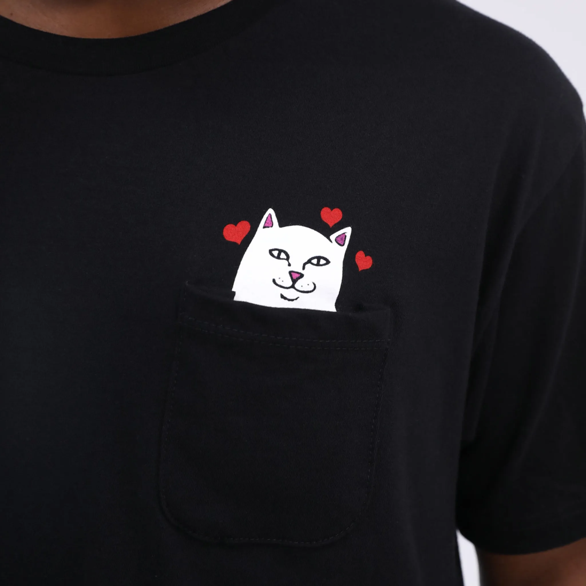 Lord Nermal Loves Pocket Tee (Black)