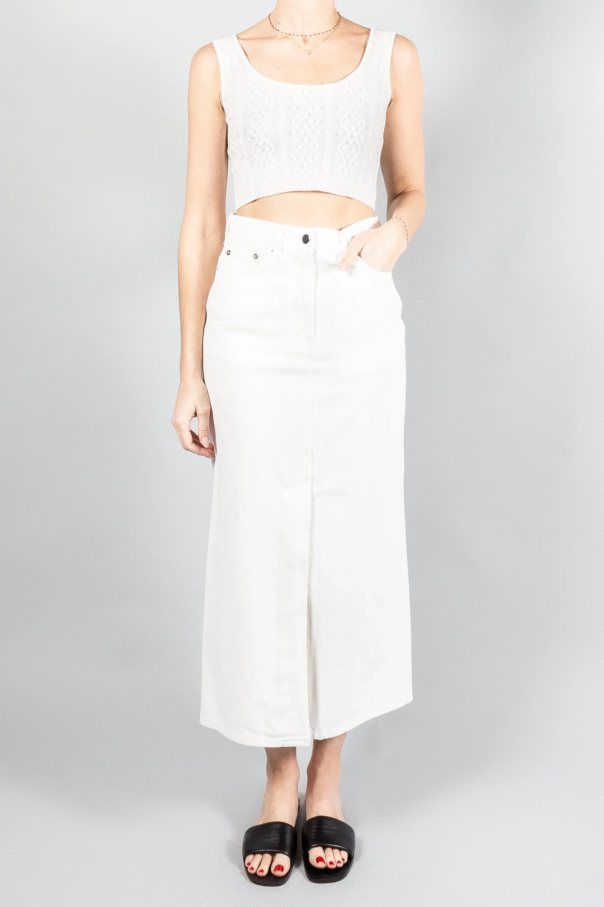 Loulou Studio Iris Cropped Top