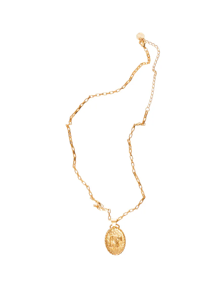 MAAJI JAGUAR GOLD NECKLACE