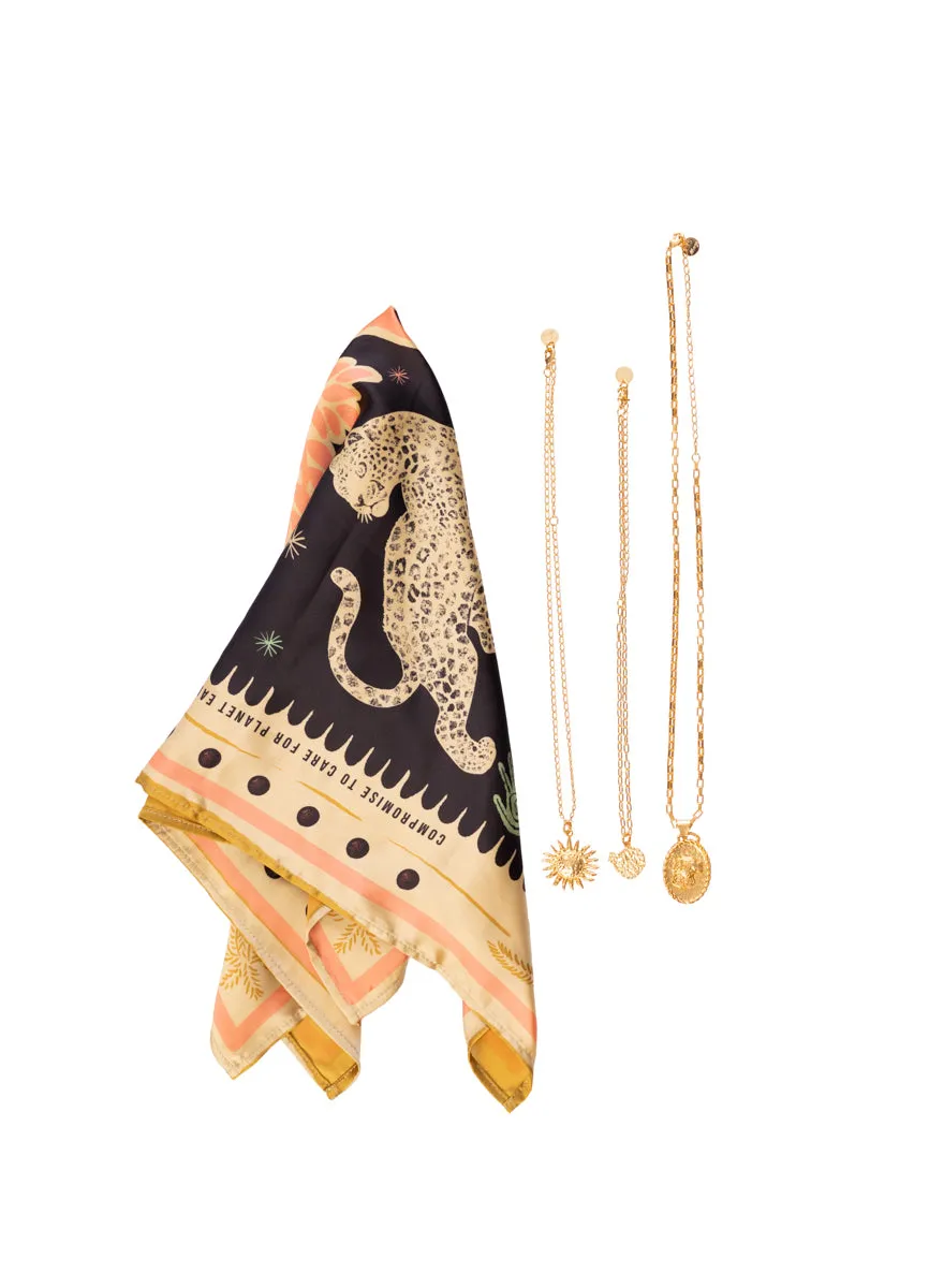 MAAJI JAGUAR GOLD NECKLACE