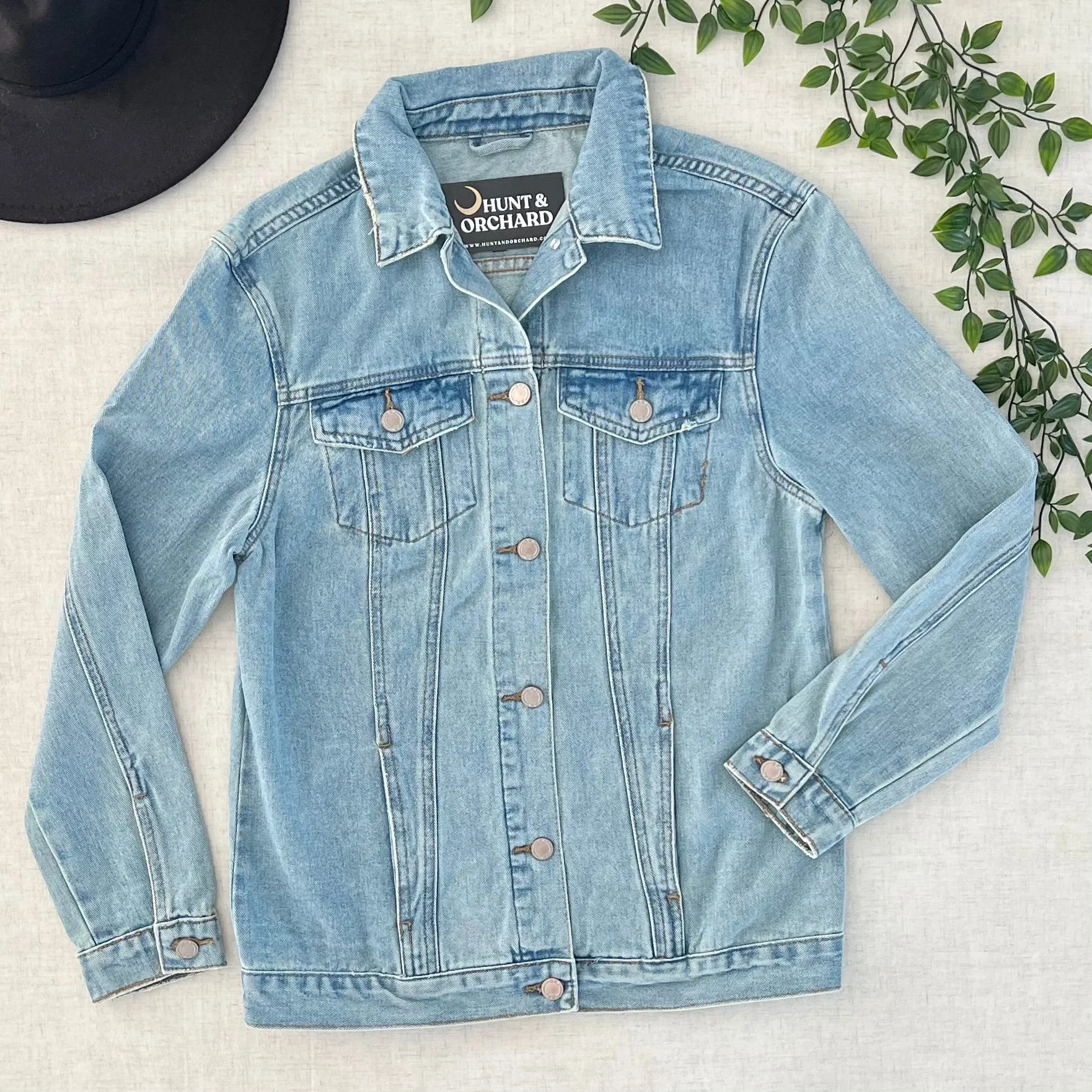 Mama Denim Jacket - Blue