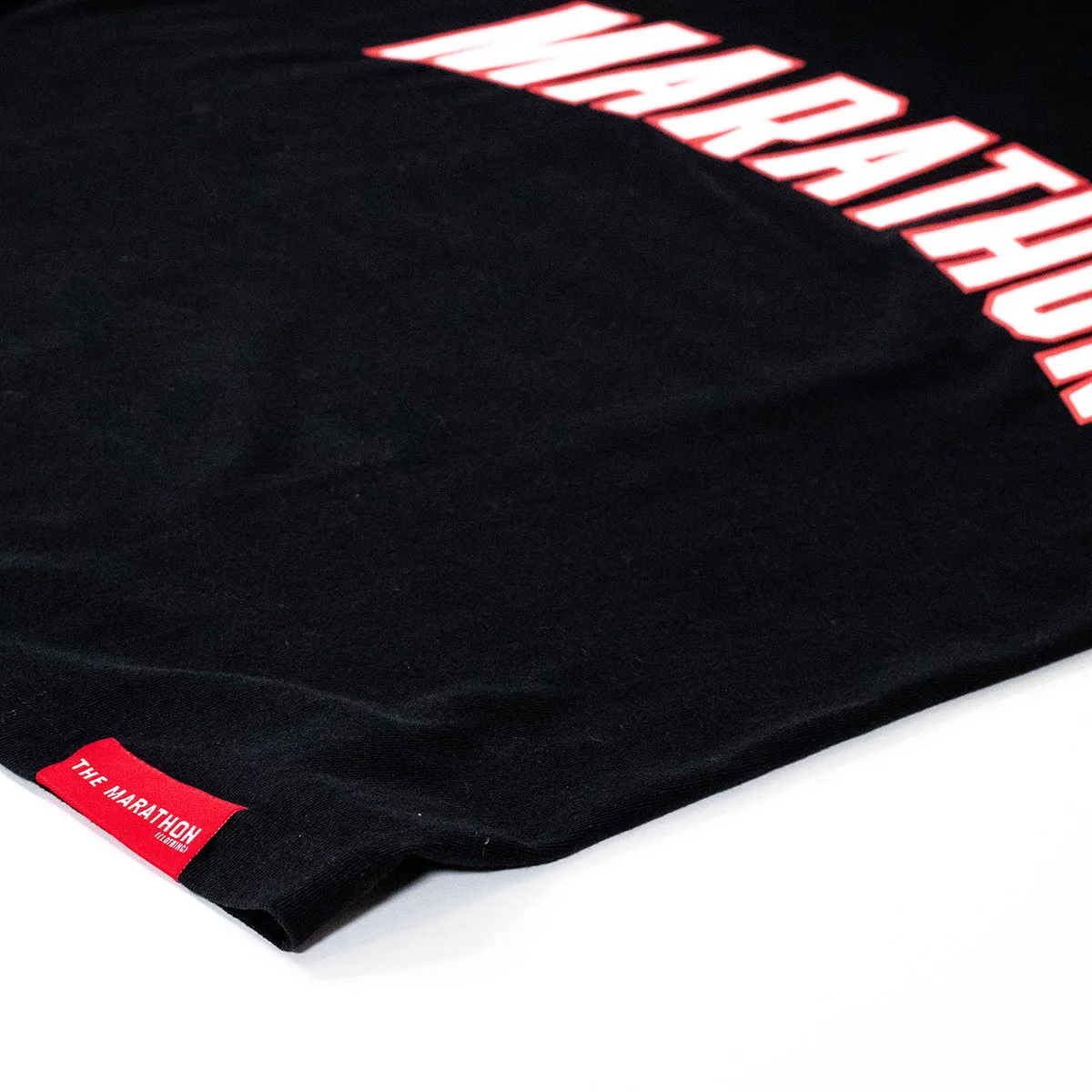 Marathon Varsity T-shirt - Black/White