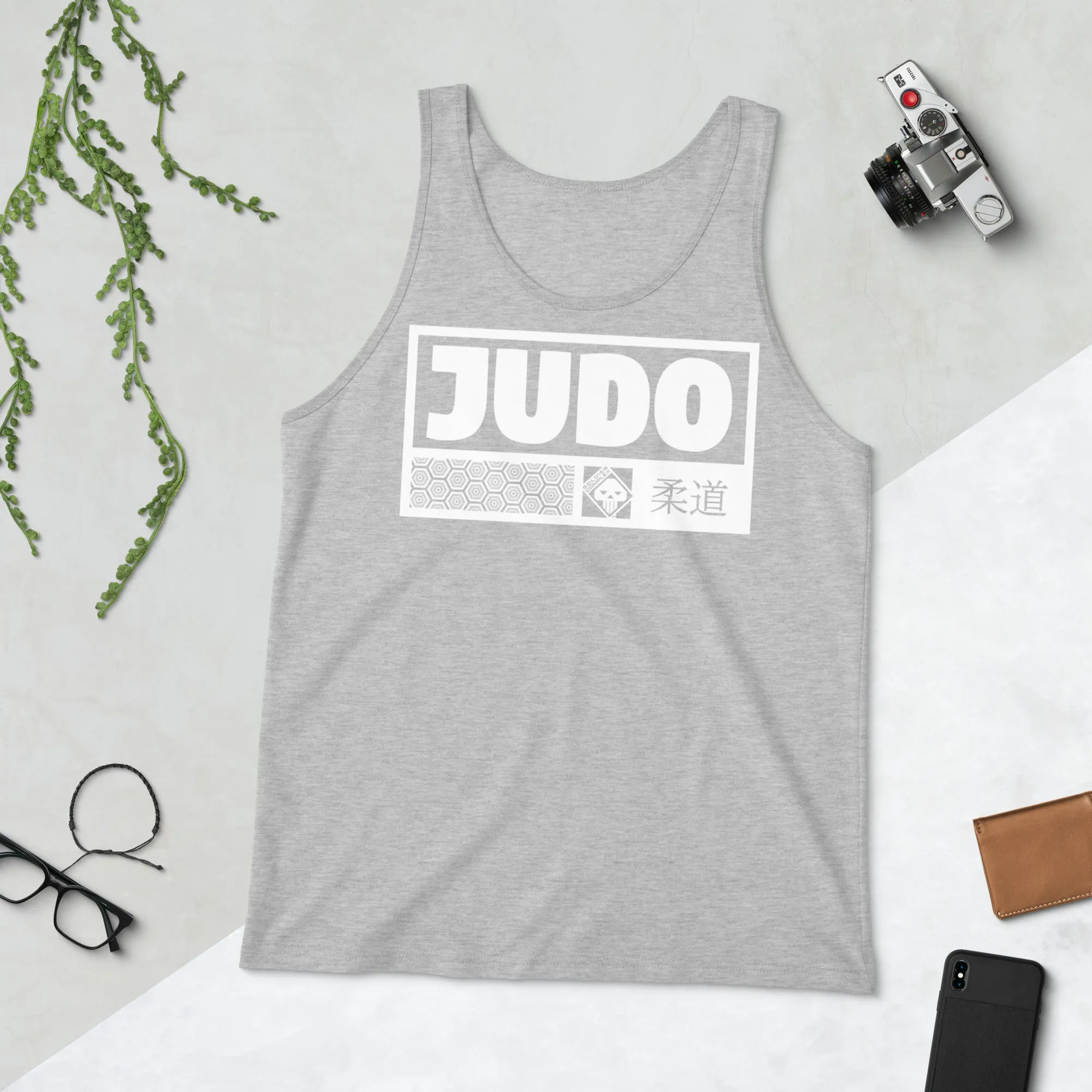 Men's Dark 001 Judo Tank Tops - Make a Statement with Your Moves