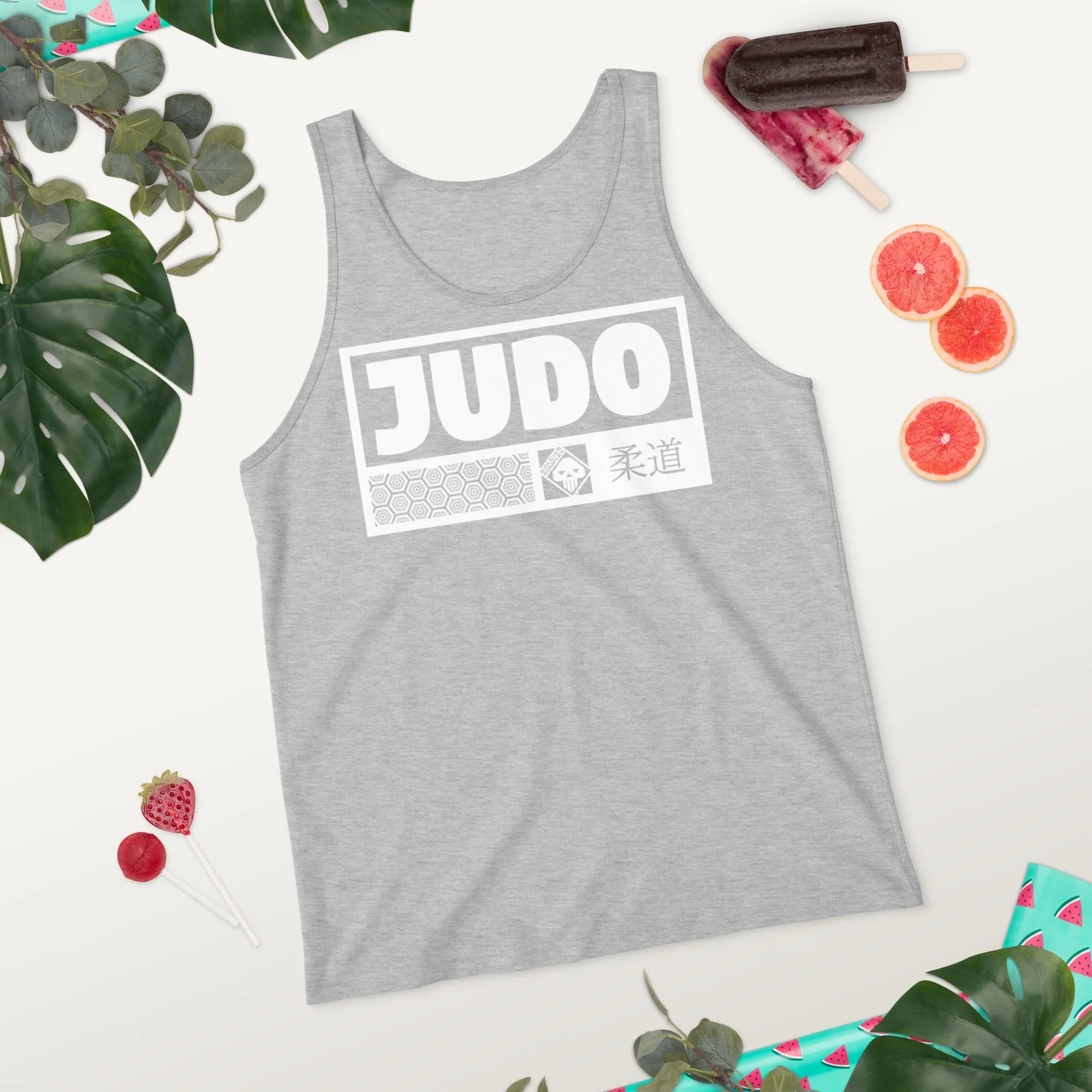 Men's Dark 001 Judo Tank Tops - Make a Statement with Your Moves