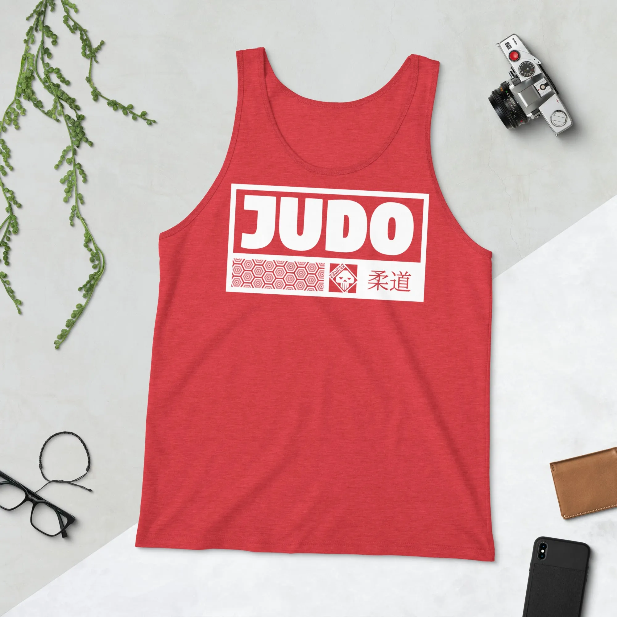 Men's Dark 001 Judo Tank Tops - Make a Statement with Your Moves