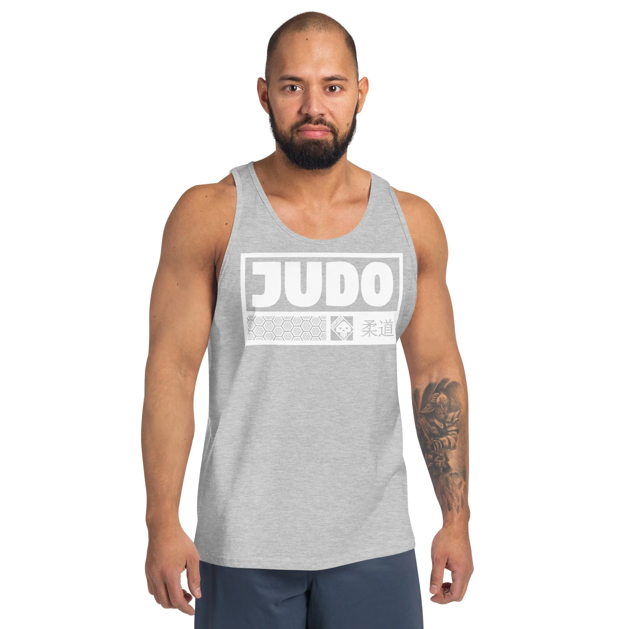 Men's Dark 001 Judo Tank Tops - Make a Statement with Your Moves