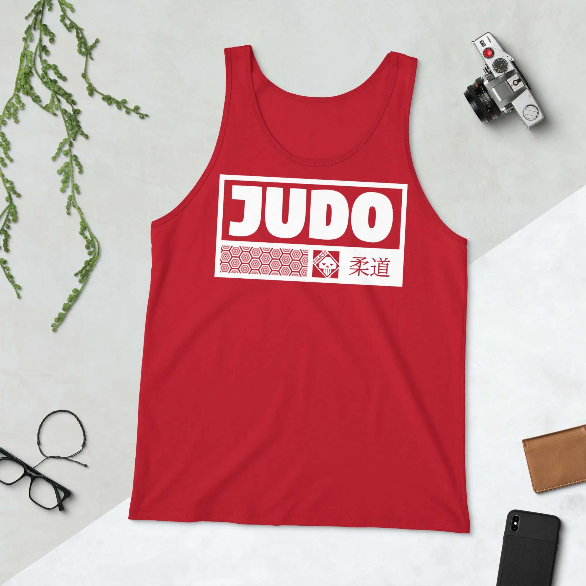 Men's Dark 001 Judo Tank Tops - Make a Statement with Your Moves