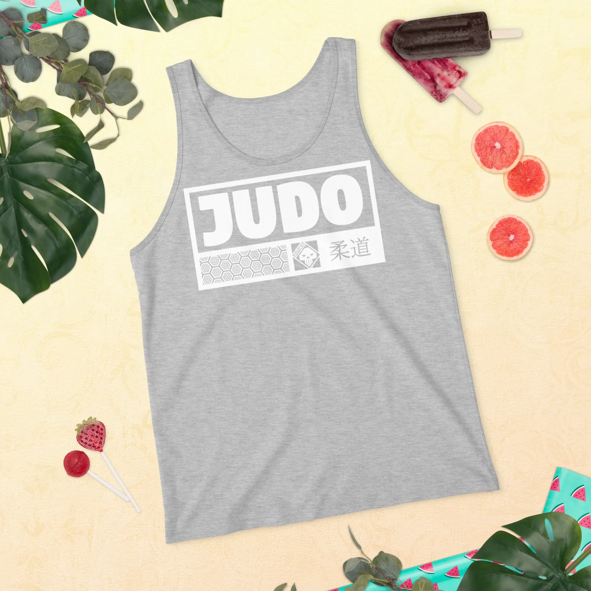 Men's Dark 001 Judo Tank Tops - Make a Statement with Your Moves