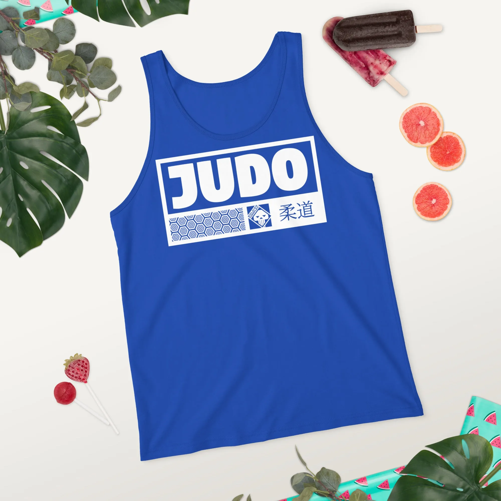 Men's Dark 001 Judo Tank Tops - Make a Statement with Your Moves