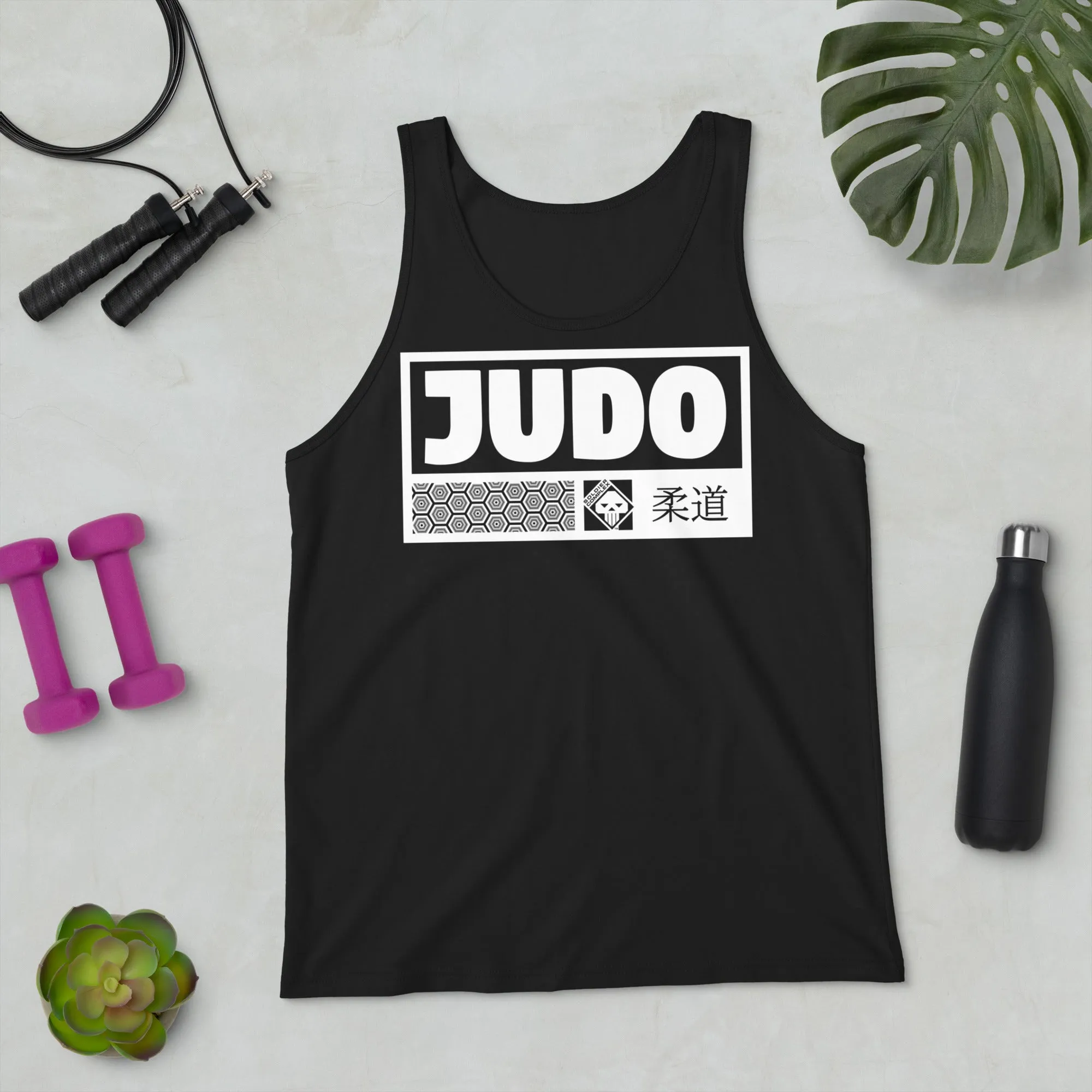 Men's Dark 001 Judo Tank Tops - Make a Statement with Your Moves