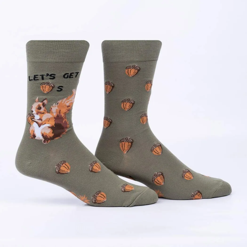 Men's Let's Get Nuts Crew Socks