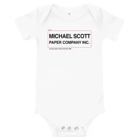 Michael Scott Paper Co. - Baby Onesie