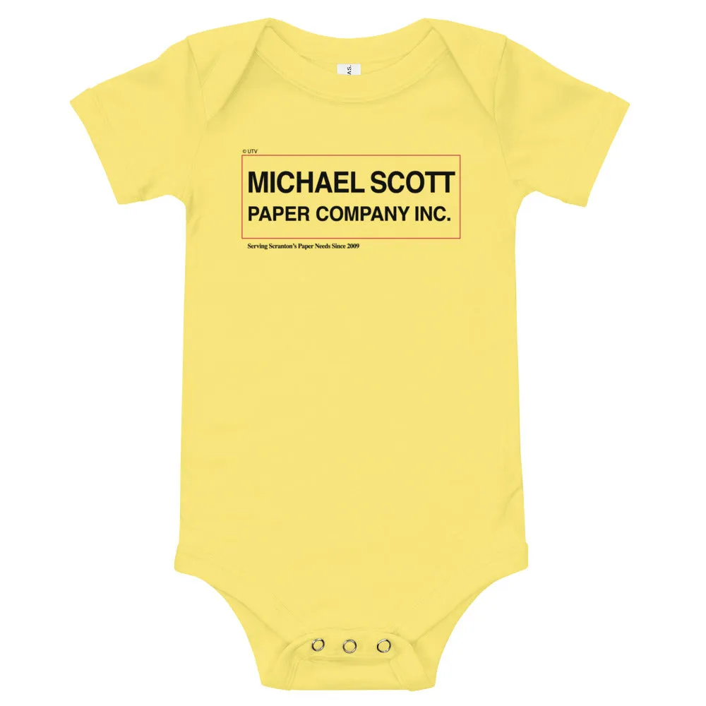 Michael Scott Paper Co. - Baby Onesie