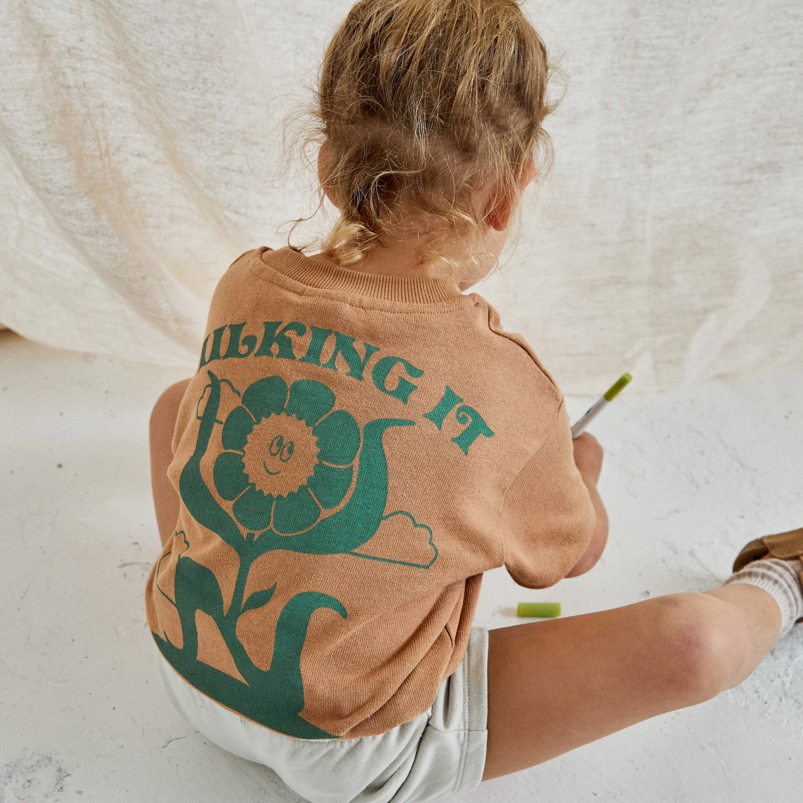 Milking It Flower Power Tee