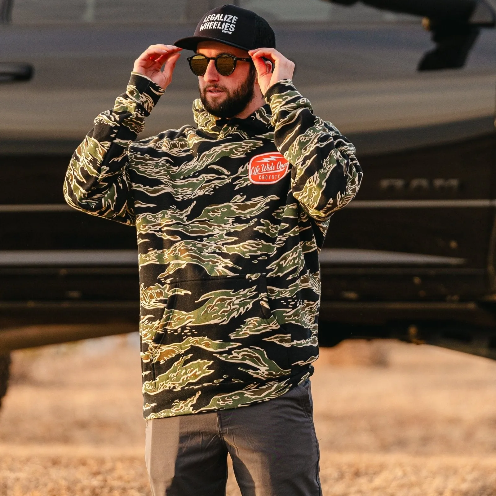 Milwaukee Tiger Camo Hoodie