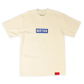 MRTHN T-shirt - Vintage White/Royal