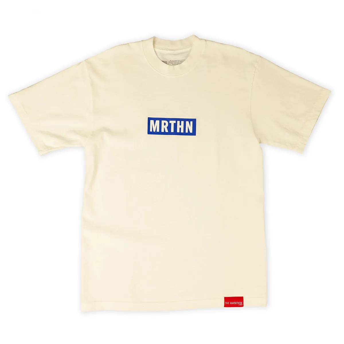 MRTHN T-shirt - Vintage White/Royal