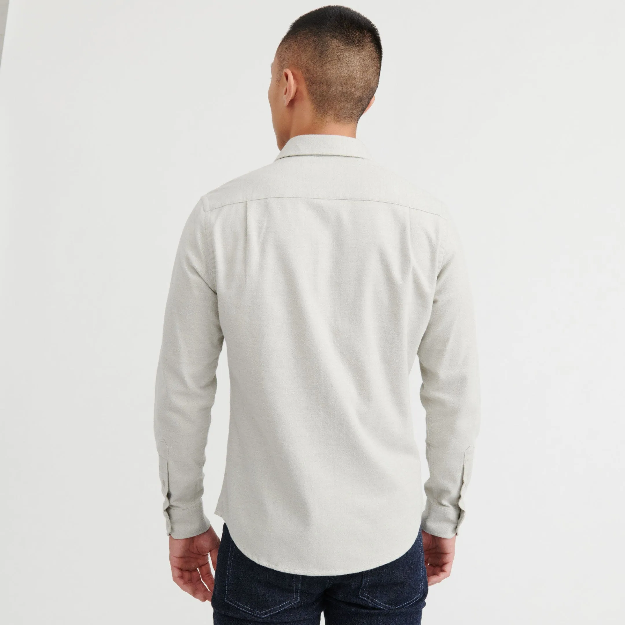 Oat Brushed Shirt