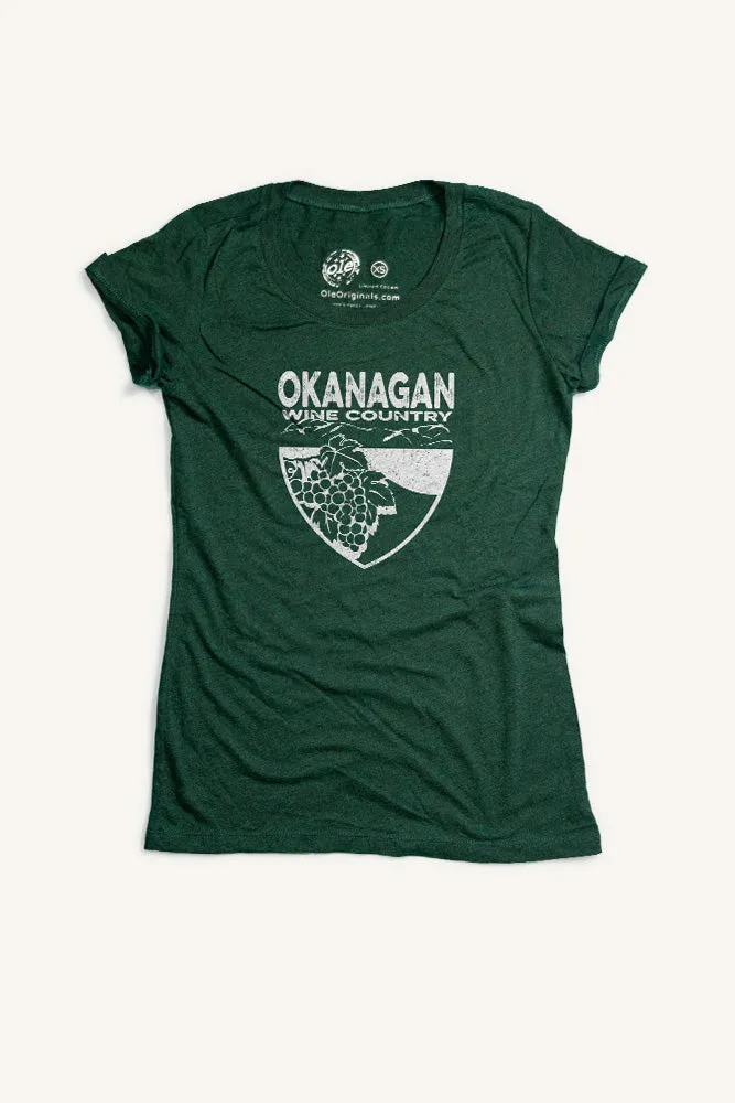 Okanagan Wine Country T-shirt (Womens)