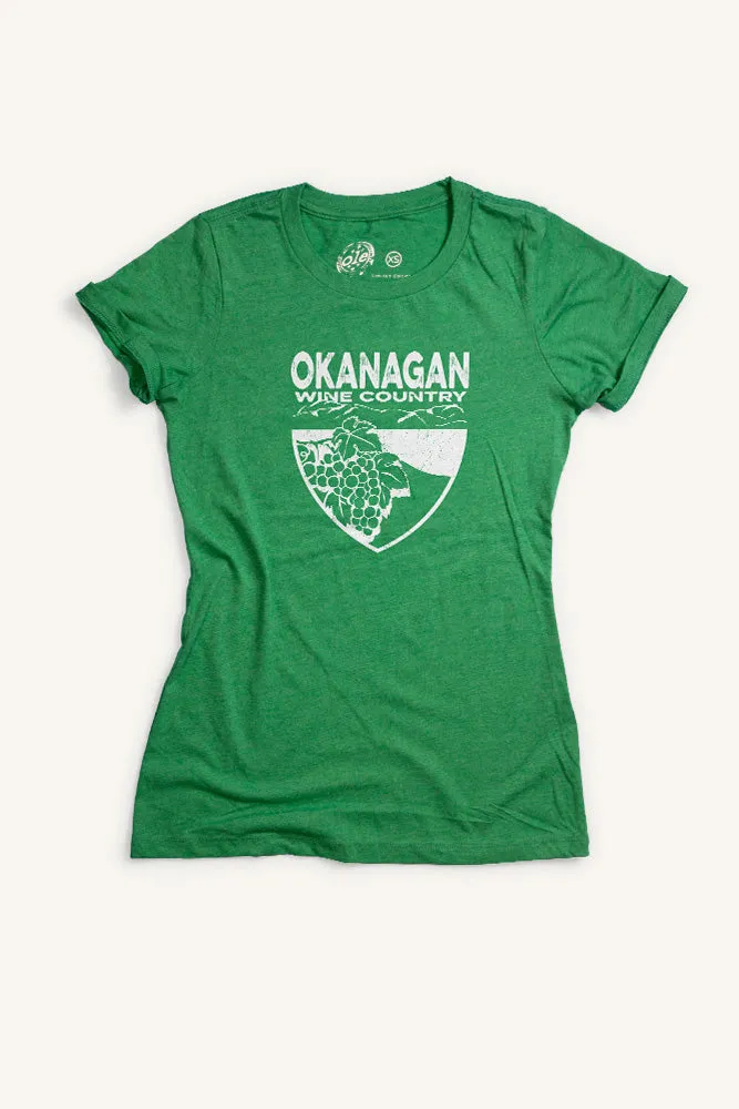 Okanagan Wine Country T-shirt (Womens)