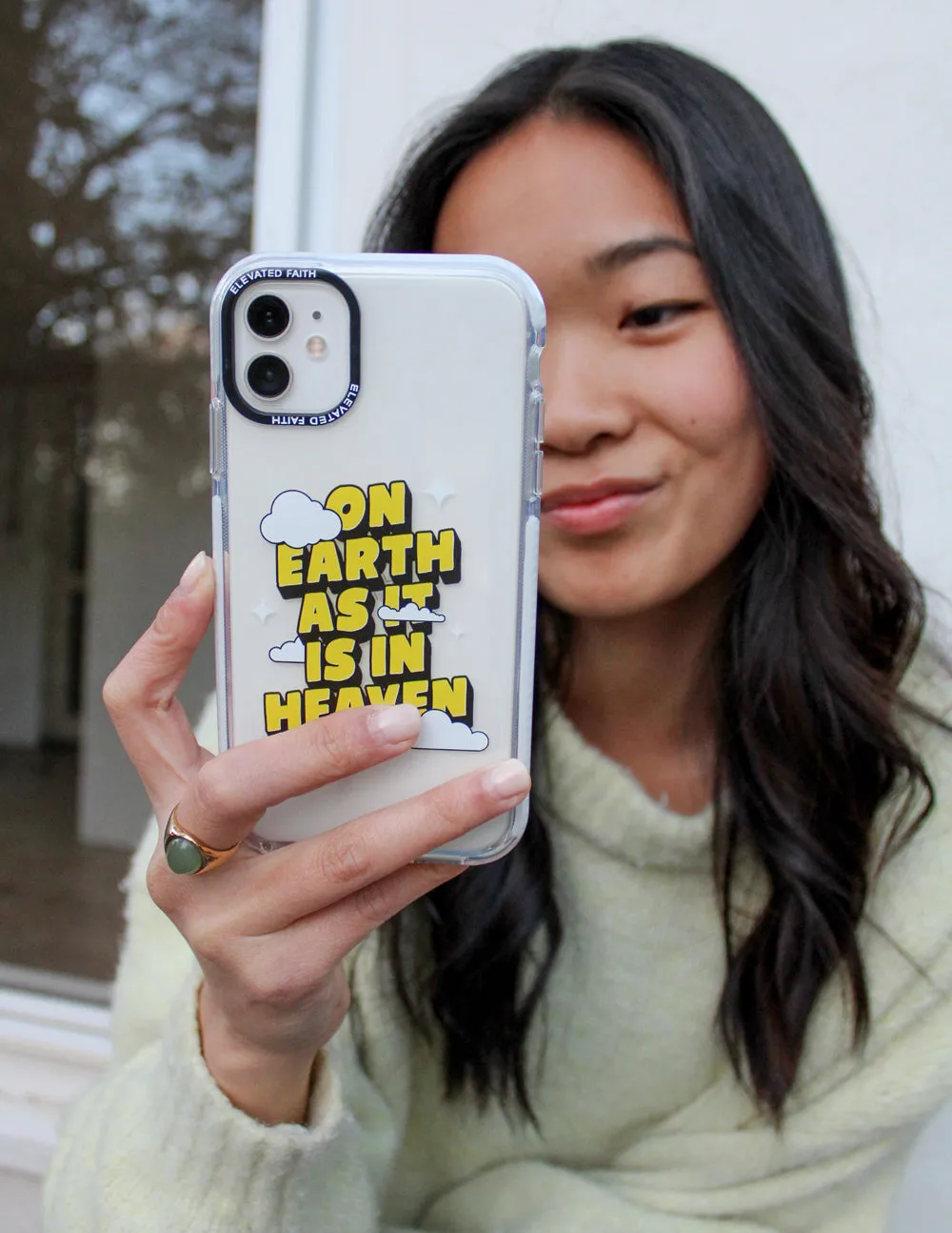 On Earth as it is in Heaven Phone Case