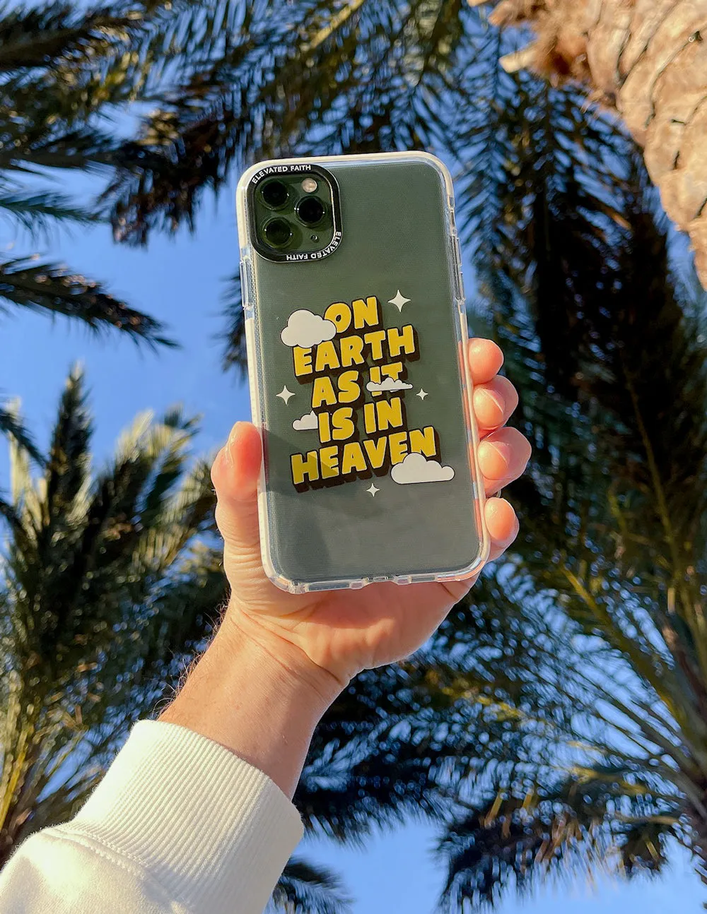 On Earth as it is in Heaven Phone Case