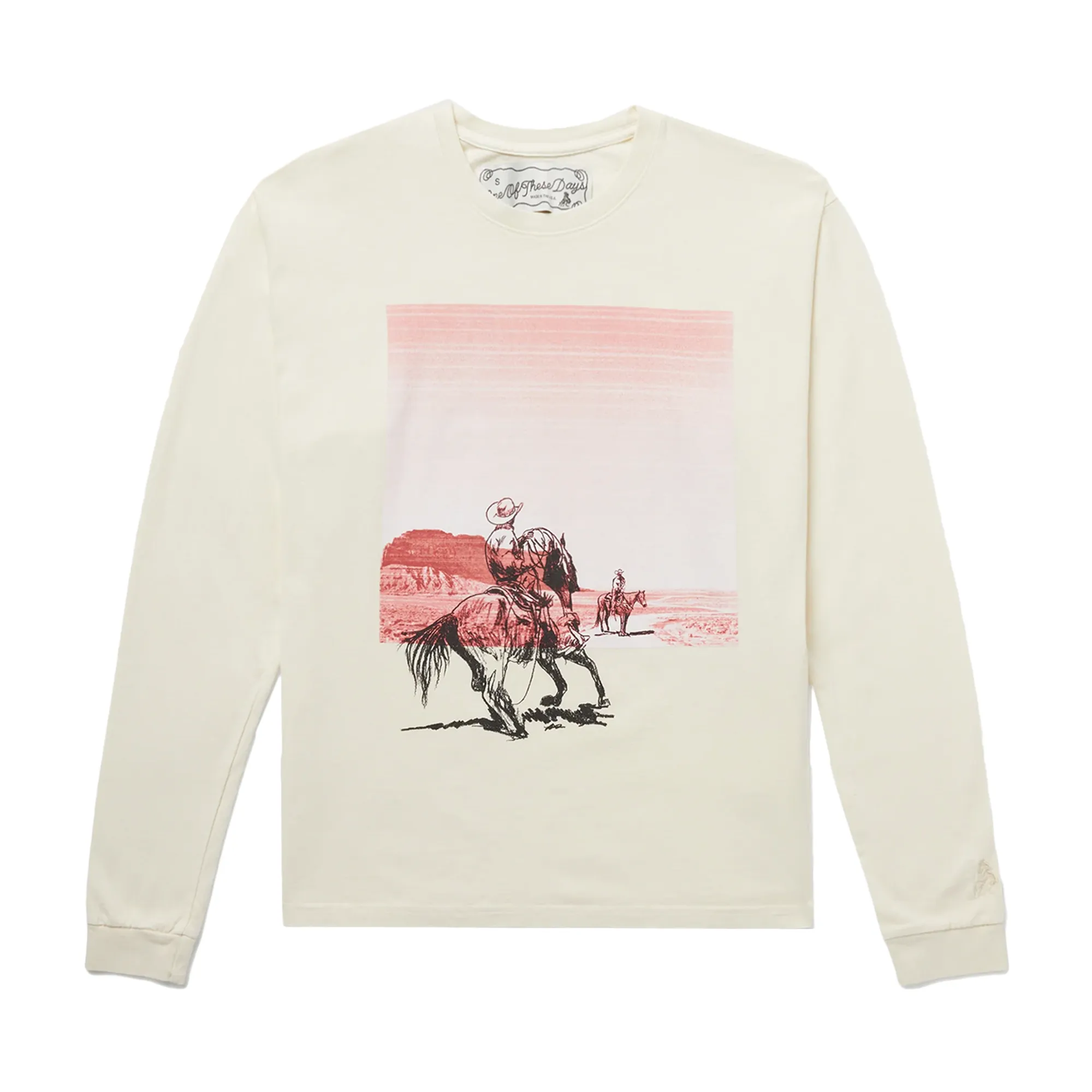 One Of These Days Temptation L/S Tee Bone