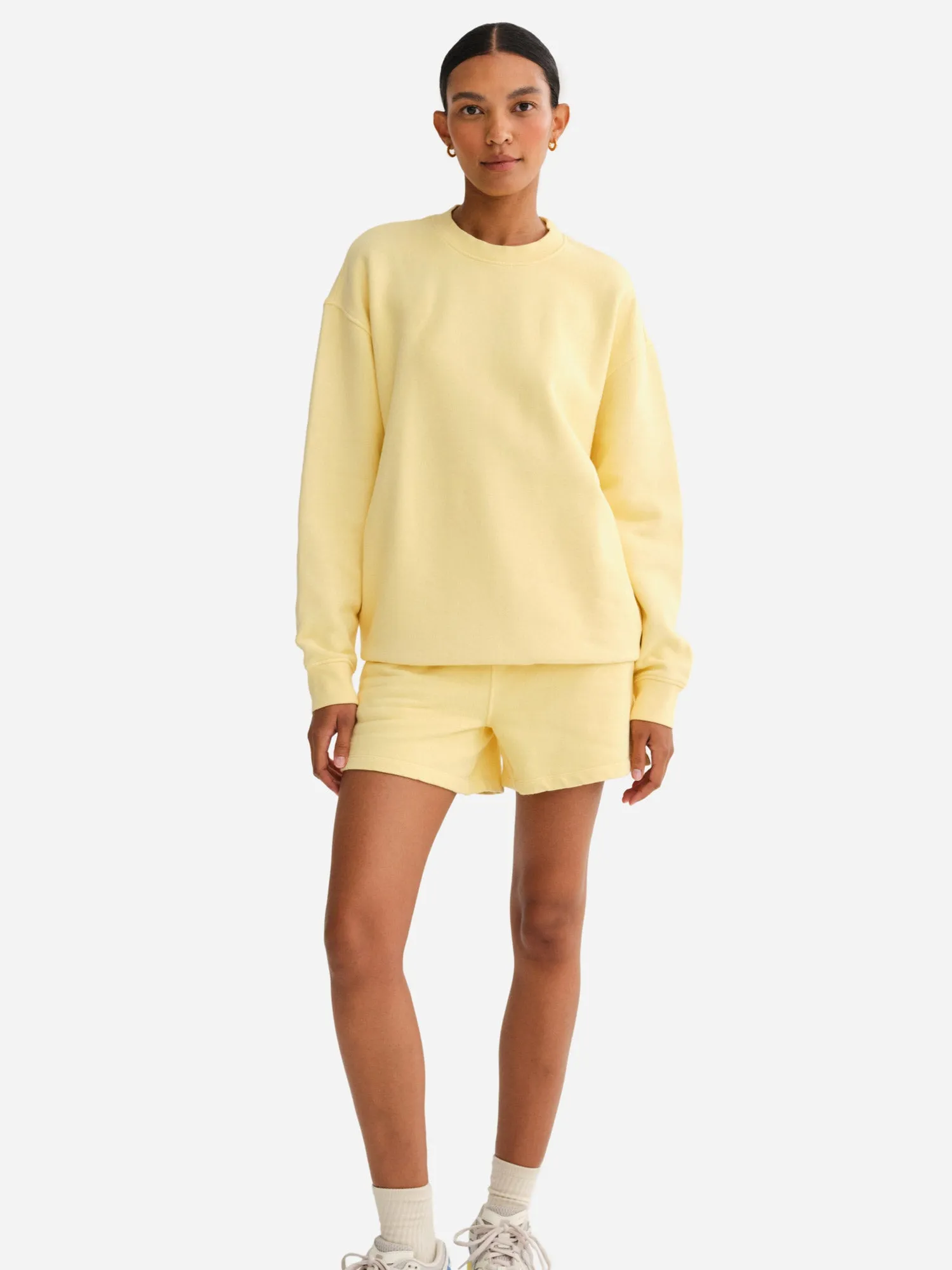 Organic Fleece Oversized Sweatshirt