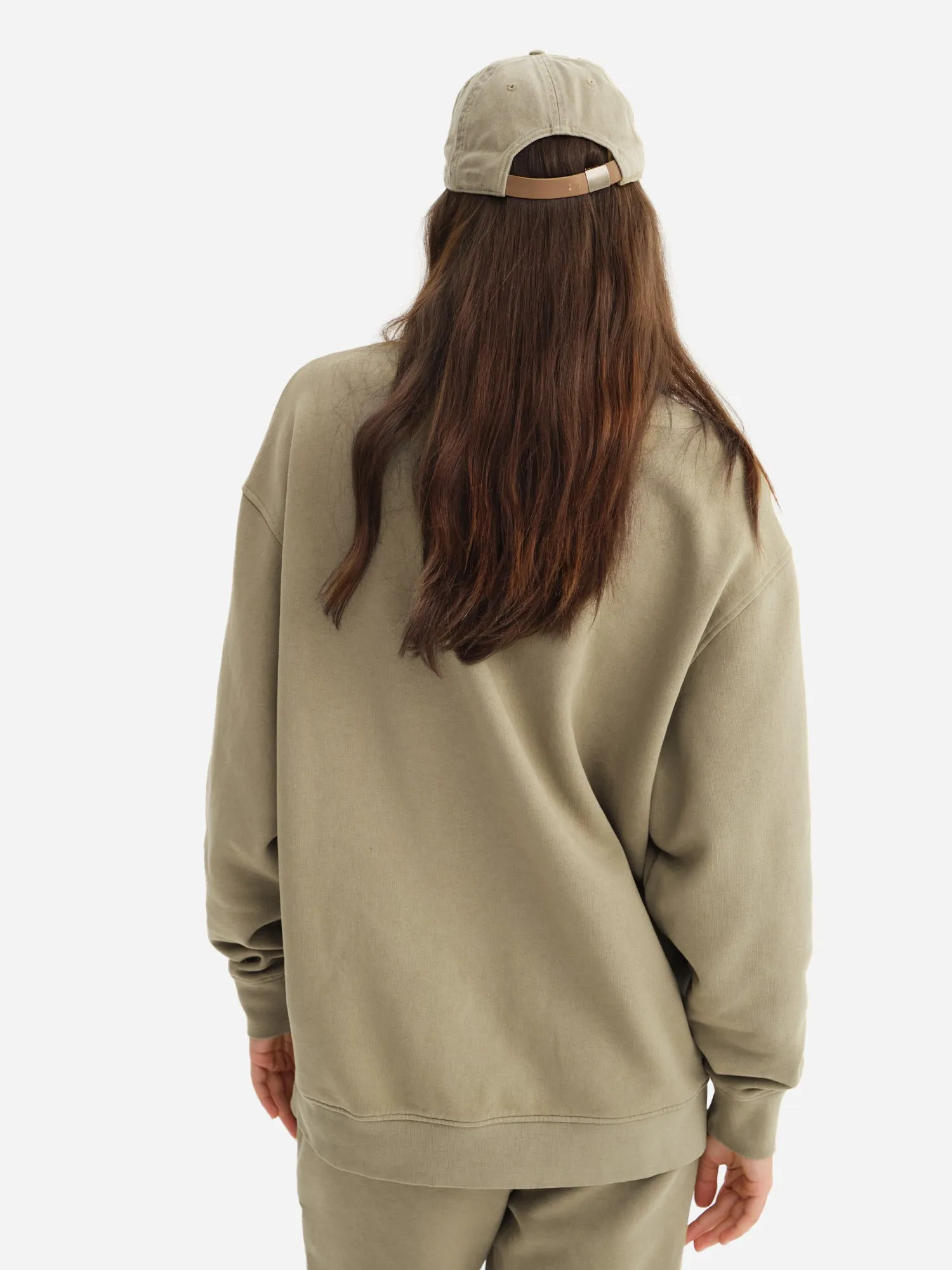 Organic Fleece Oversized Sweatshirt