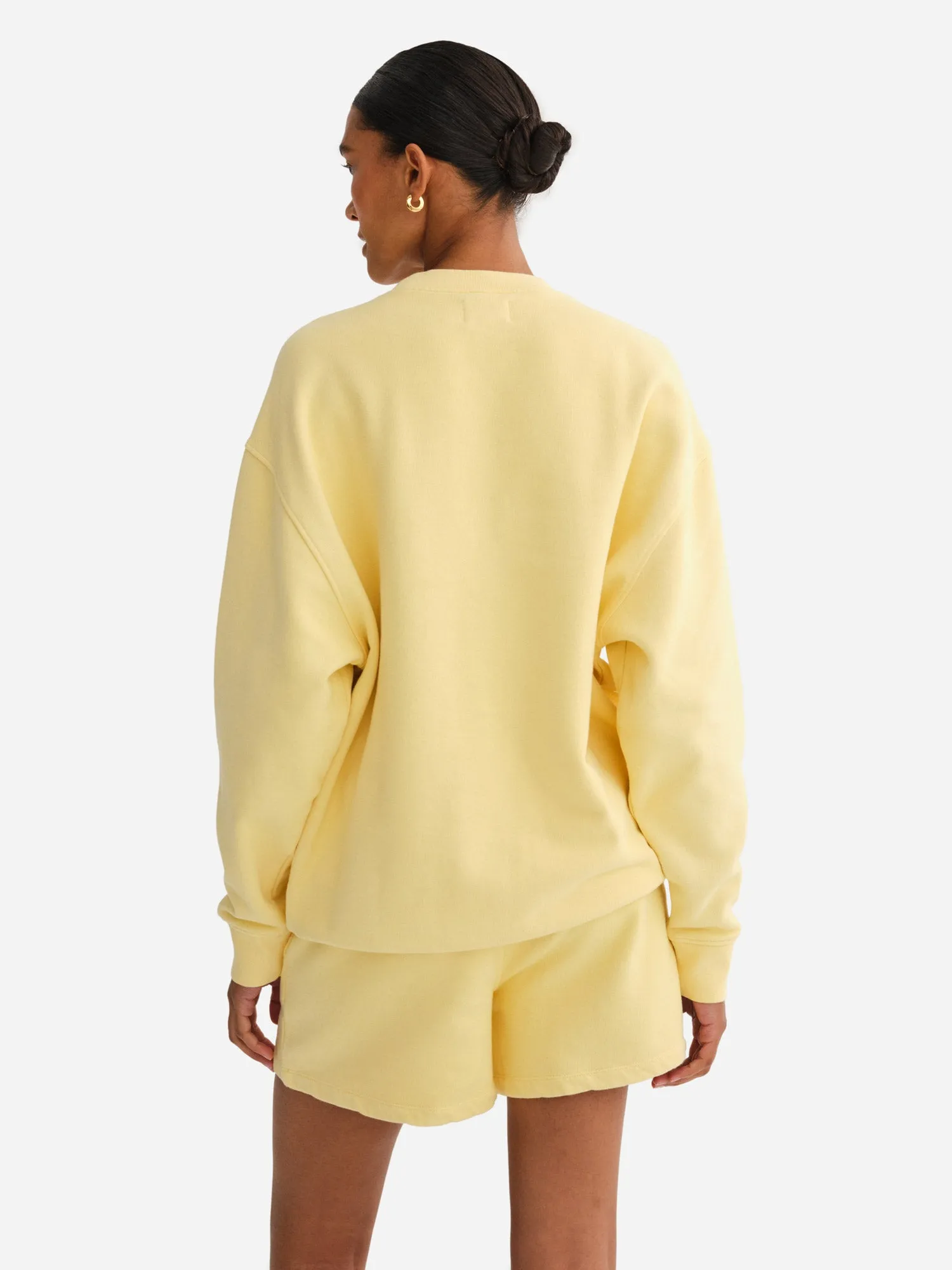 Organic Fleece Oversized Sweatshirt