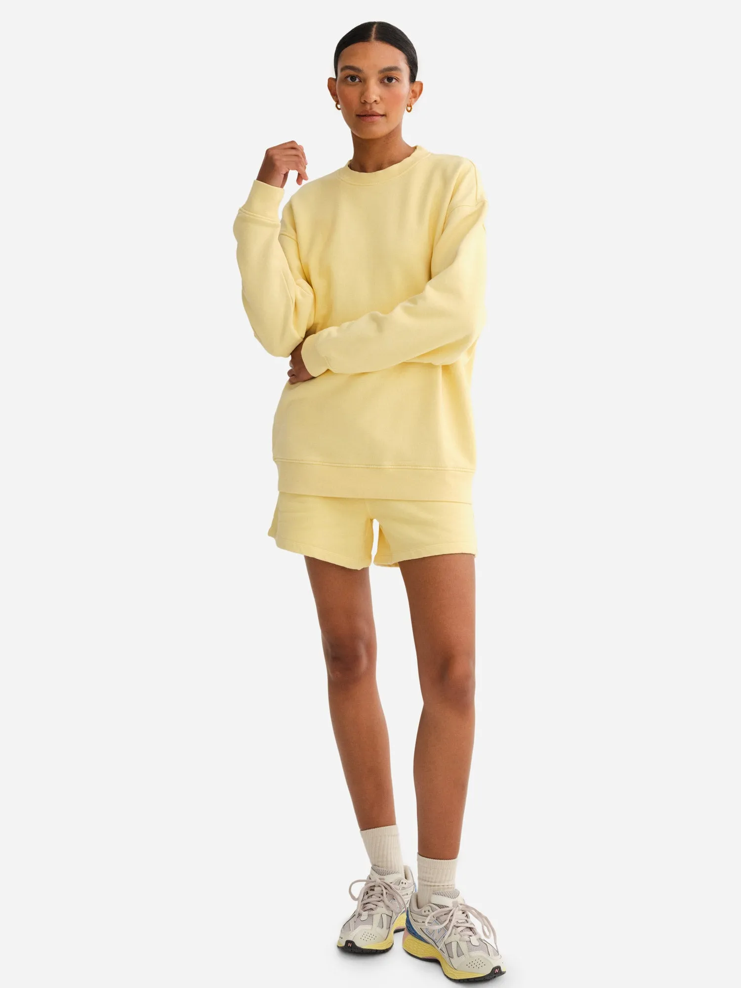 Organic Fleece Oversized Sweatshirt