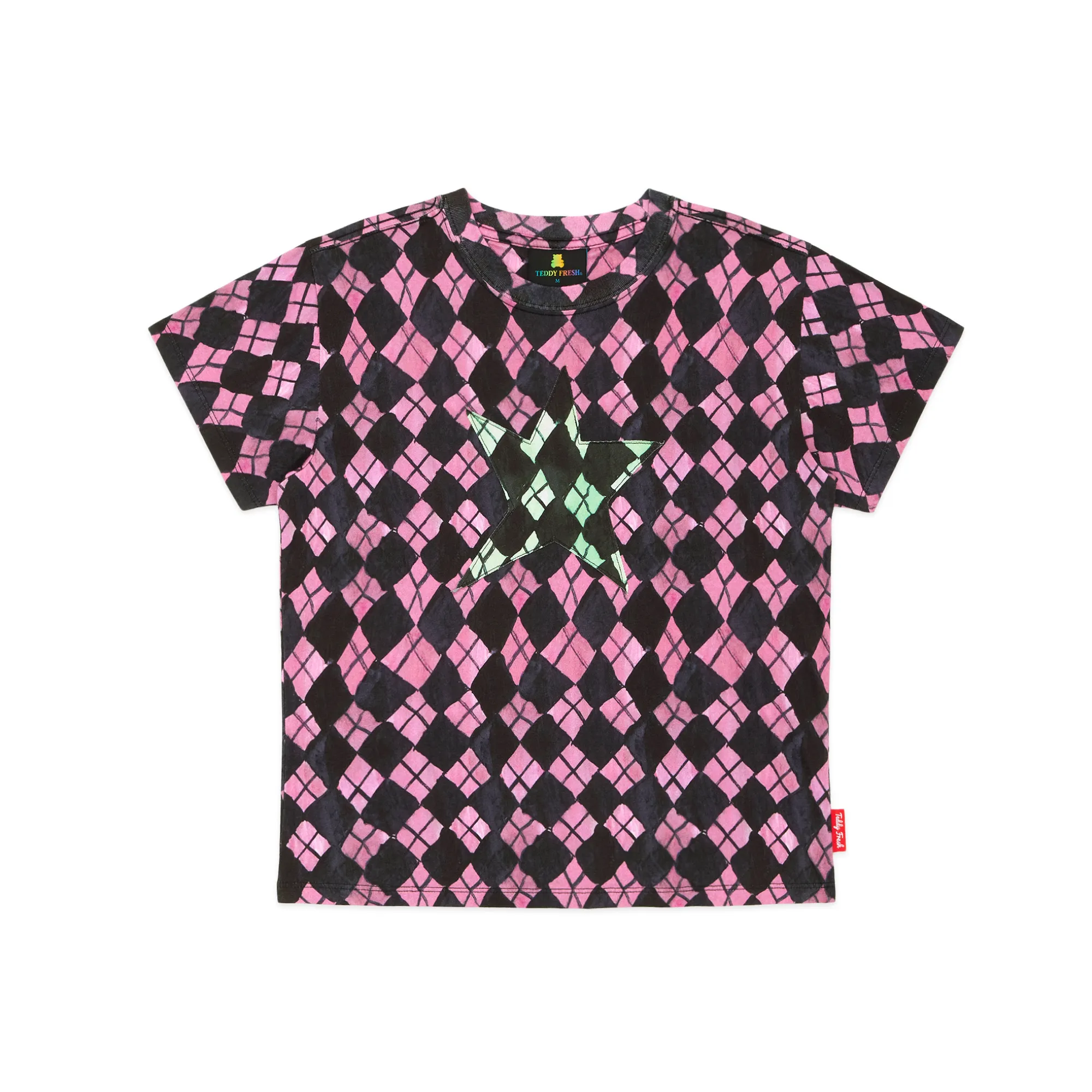 Painted Argyle Tee