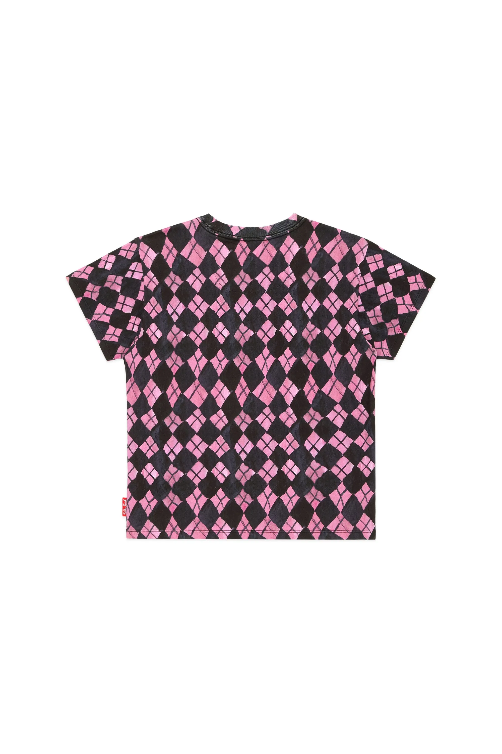 Painted Argyle Tee