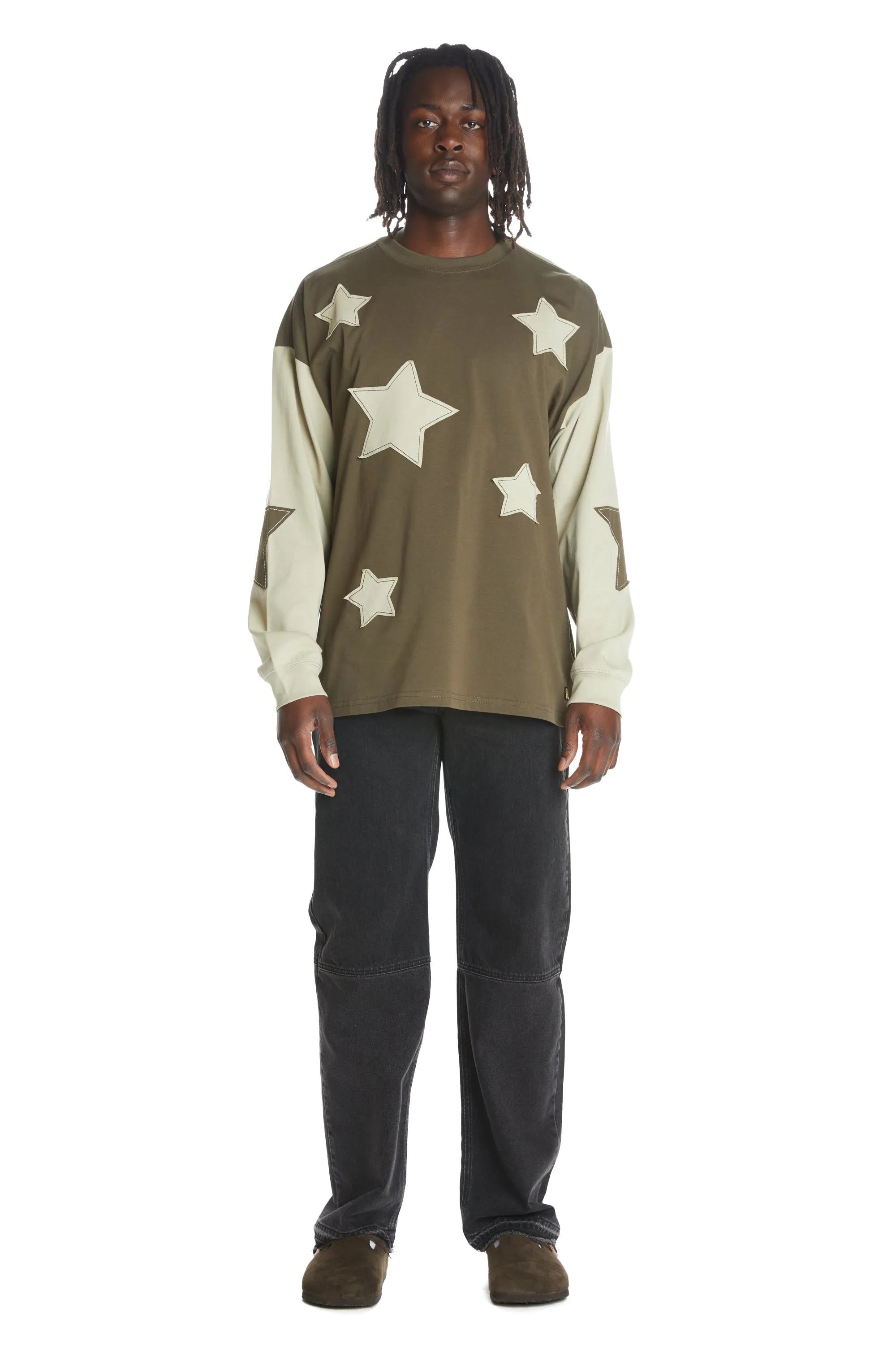 Patched Star Tee