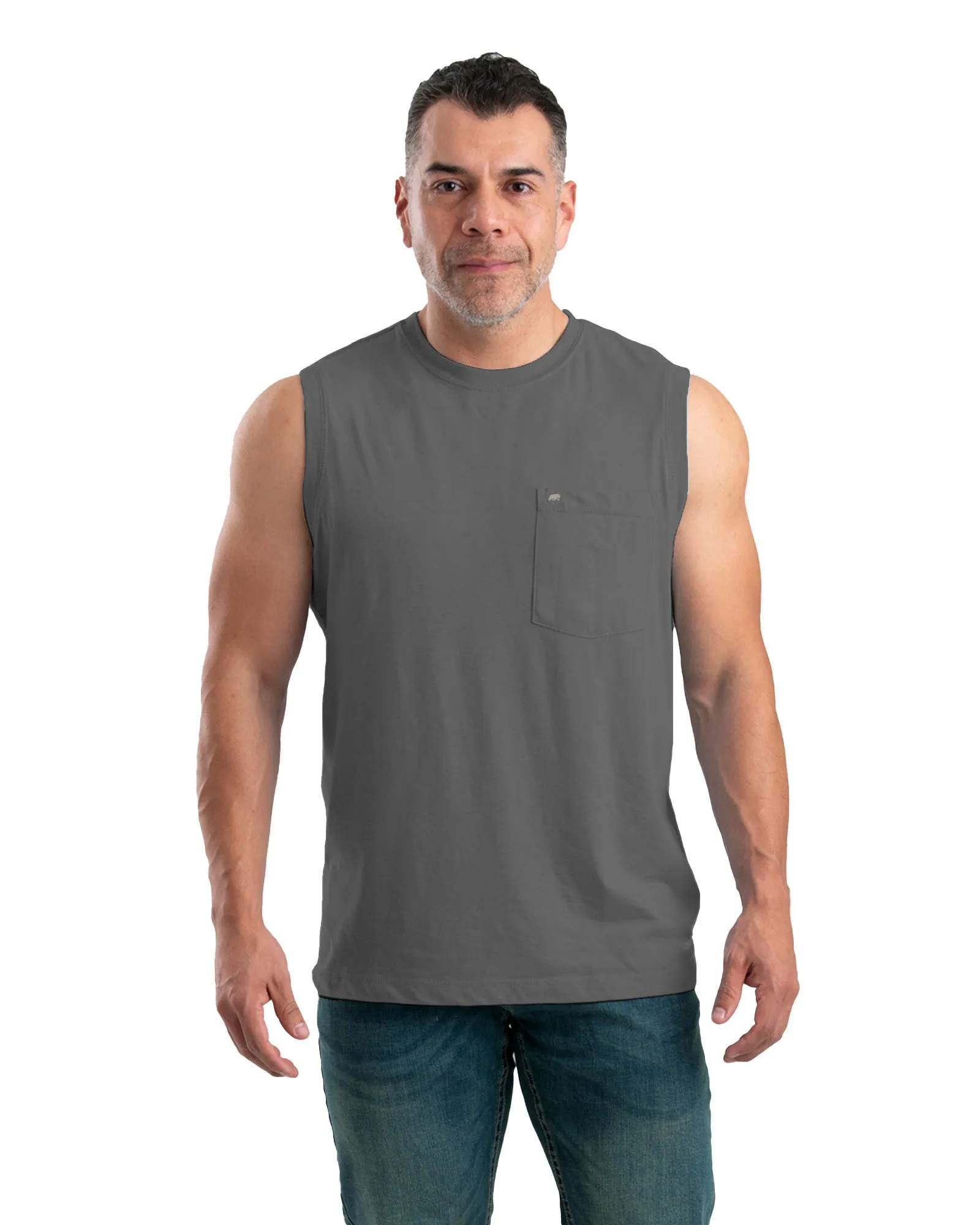 Performance Sleeveless Pocket T-Shirt