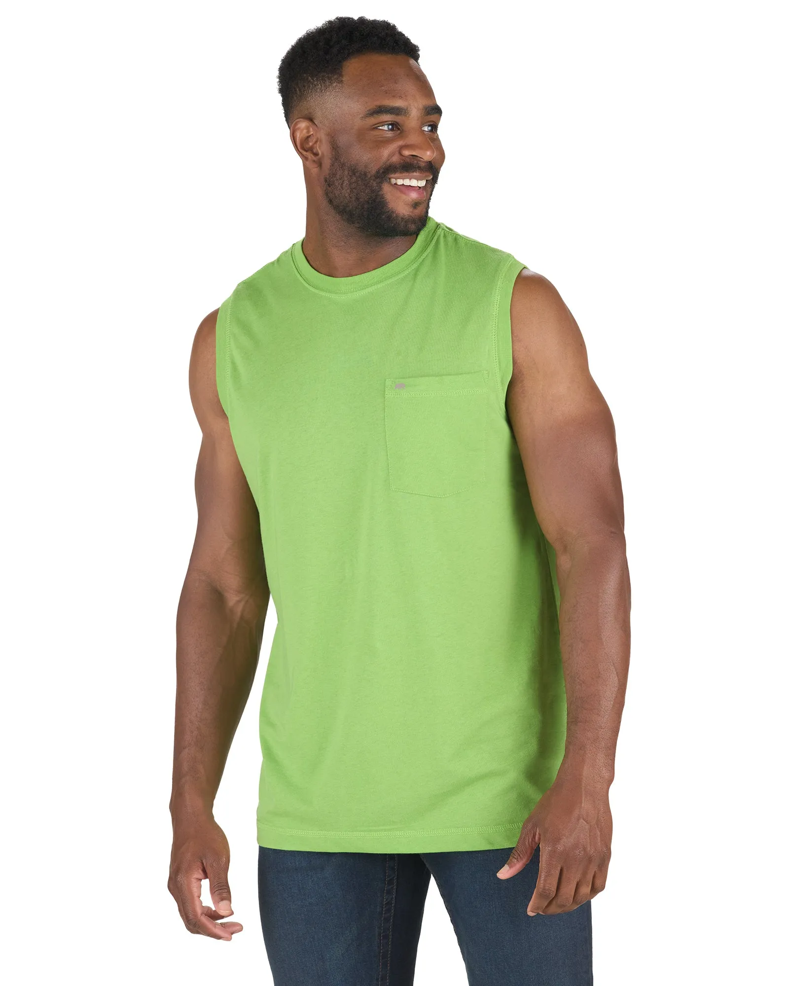 Performance Sleeveless Pocket T-Shirt