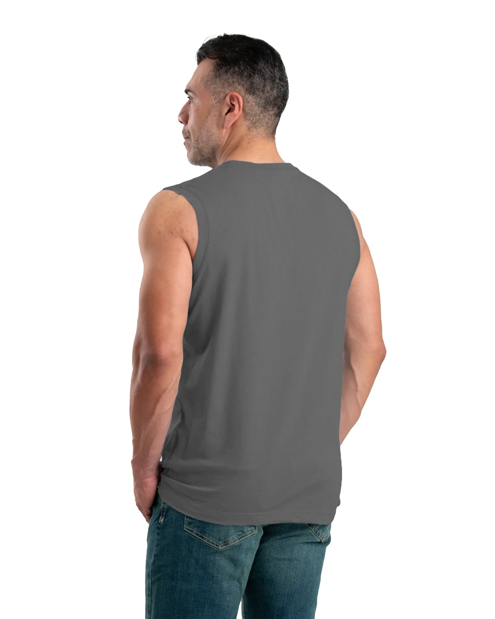 Performance Sleeveless Pocket T-Shirt