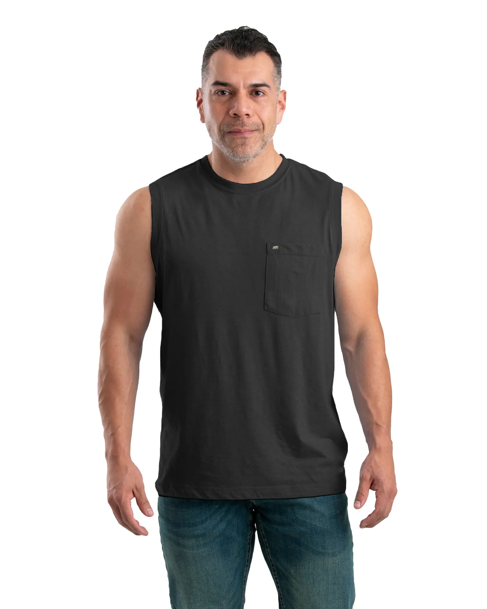 Performance Sleeveless Pocket T-Shirt